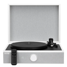 Load image into Gallery viewer, Luxury All-in-One Record Player for Mancave | SpinPlay Premium Turntable System