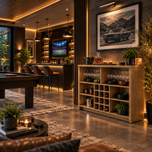 Load image into Gallery viewer, Topanga Engineered Wood Freestanding Home Bar – Mango