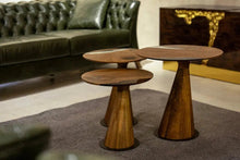 Load image into Gallery viewer, Resin Nesting Tables - Versatile Zigzag Epoxy Coffee Table Set
