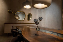 Load image into Gallery viewer, Luxury Walnut River Credenza | Modern Resin Sideboard Cabinet
