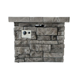 Alora 30-Inch Outdoor Propane Fire Pit Table with Lava Rocks