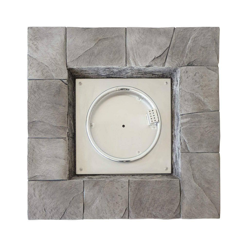Alora 30-Inch Outdoor Propane Fire Pit Table with Lava Rocks