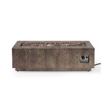 Load image into Gallery viewer, 48” Modern 50K BTU Rectangular Propane Fire Pit