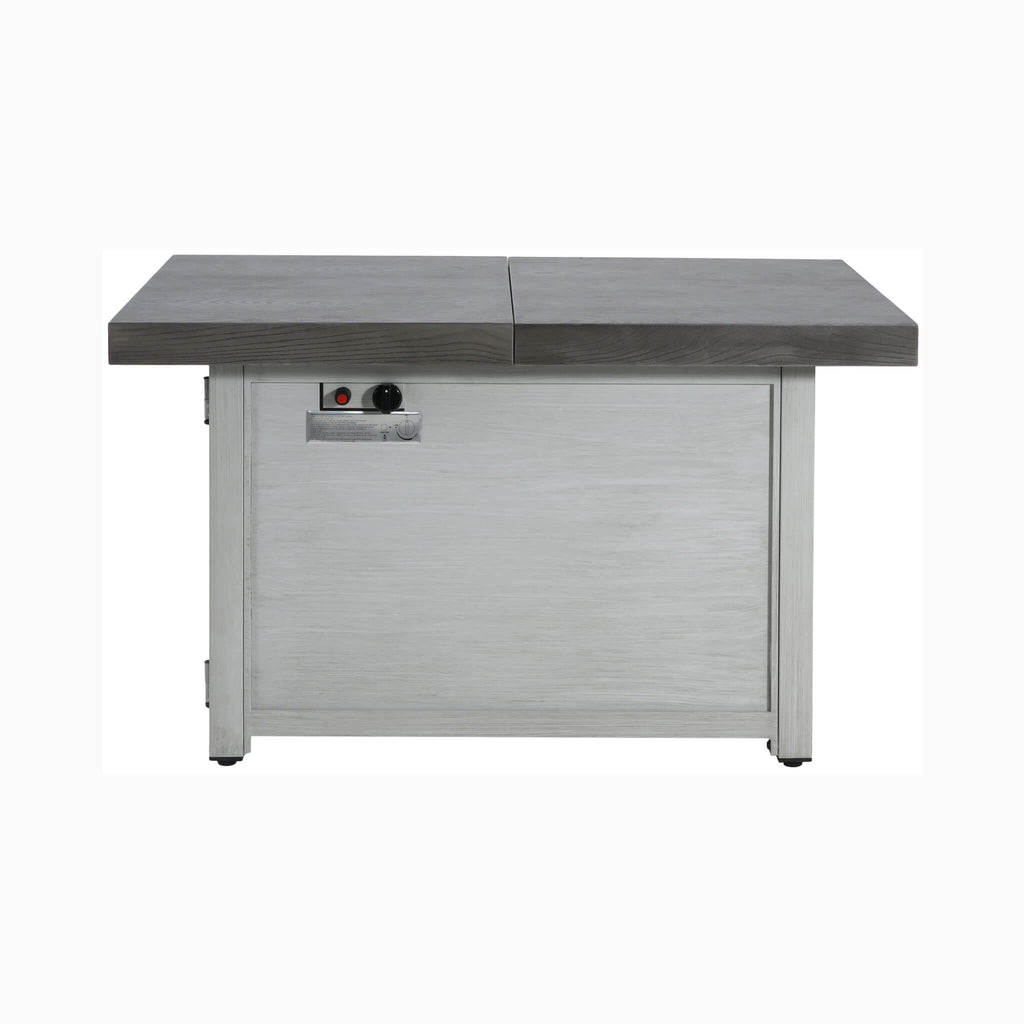 50K BTU Extendable Aluminum Outdoor Fire Pit Table