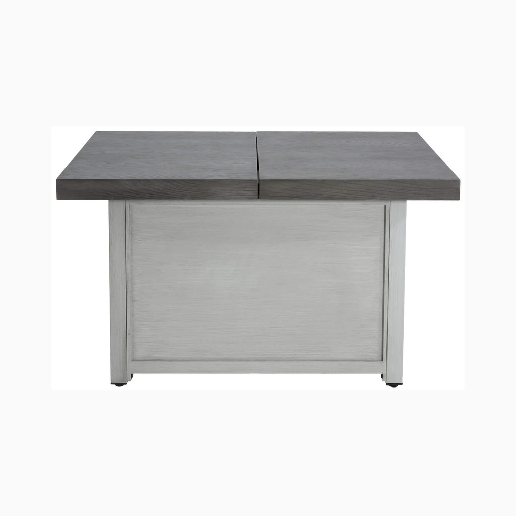 50K BTU Extendable Aluminum Outdoor Fire Pit Table