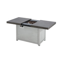 Load image into Gallery viewer, 50K BTU Extendable Aluminum Outdoor Fire Pit Table