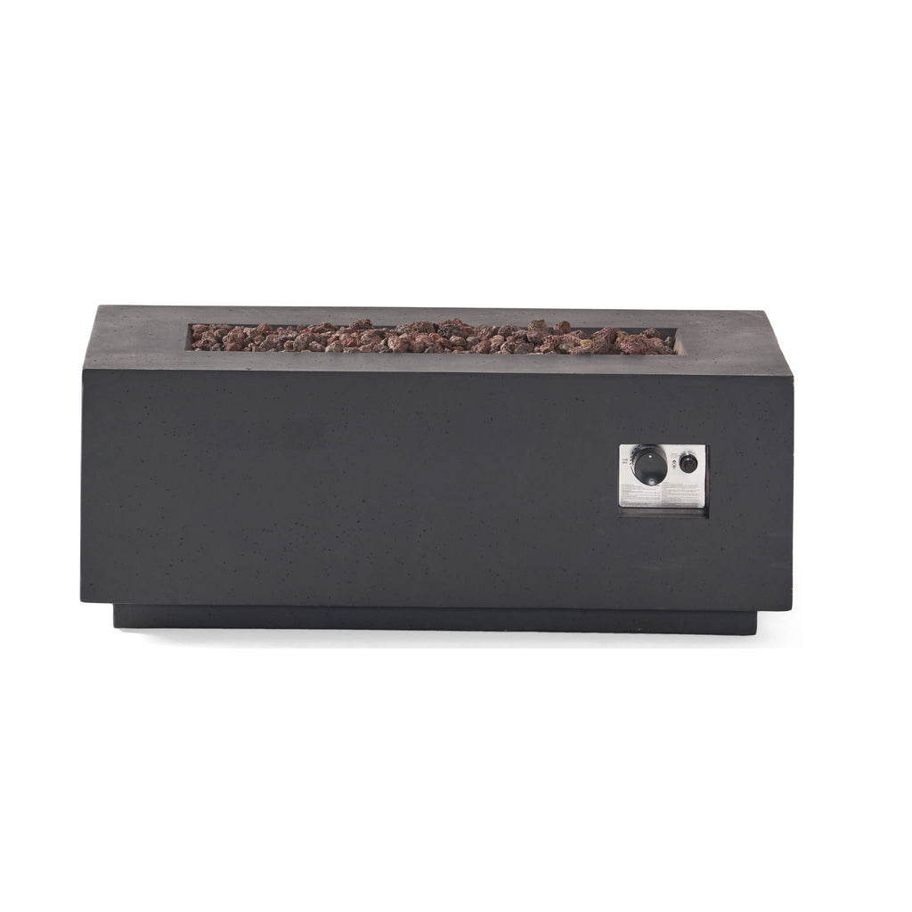 Alora 40,000 BTU Rectangular Propane Gas Fire Pit Table