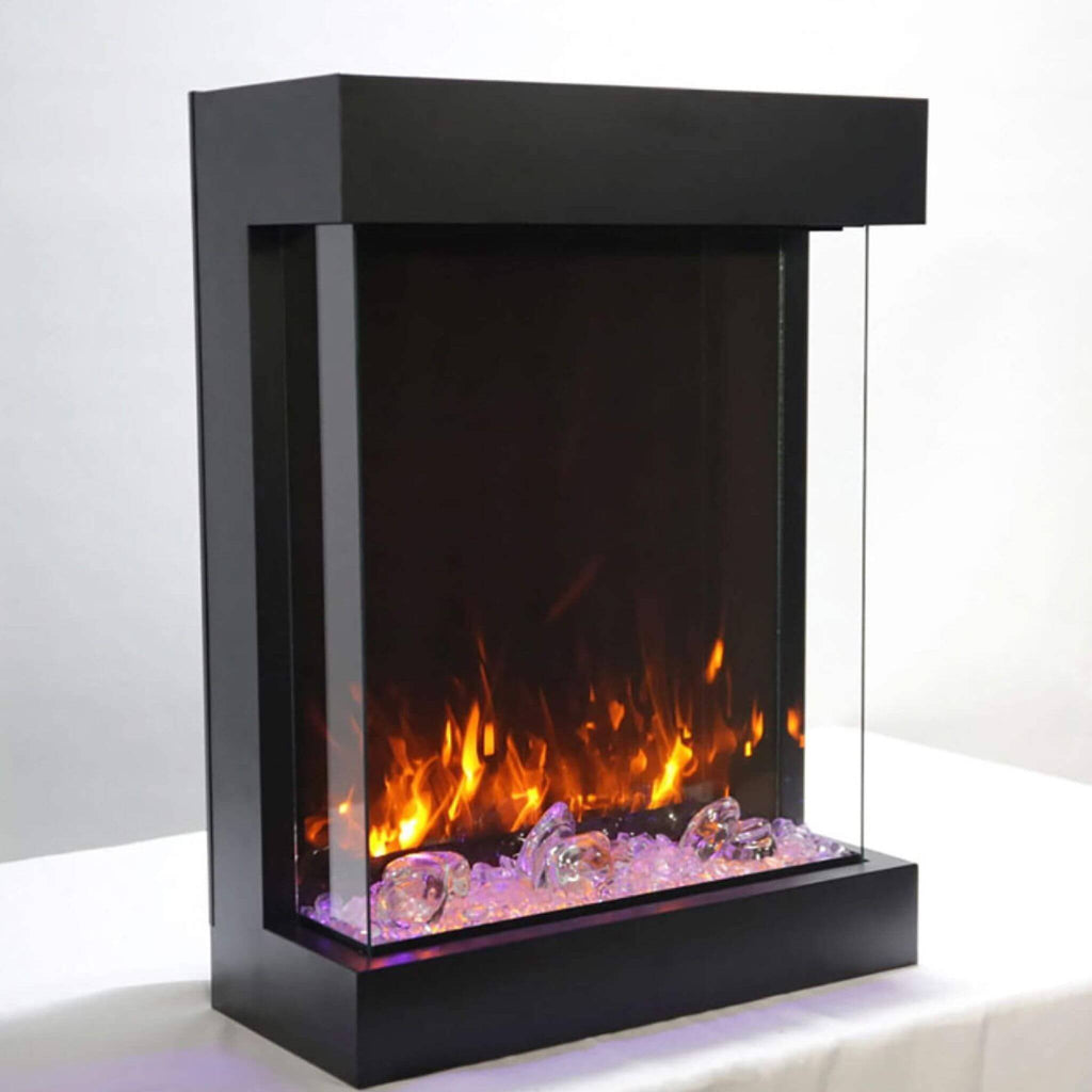 Amantii Cube 2025WM 3-Sided Electric Fireplace