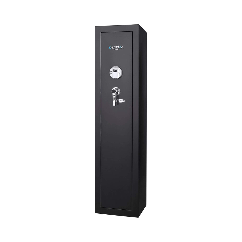 Barska 5.51 CF Tall Biometric Rifle Safe With Biometric Keypad