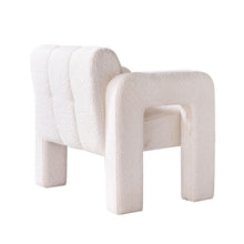 Load image into Gallery viewer, Luxury Bouclé Accent Chair | Modern ManCave Lounge Seating