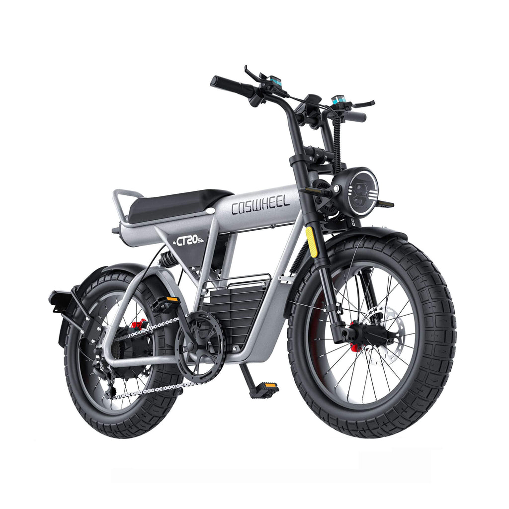 Coswheel CT20S 2000W Full-Suspension Electric Bike – 60V 35Ah