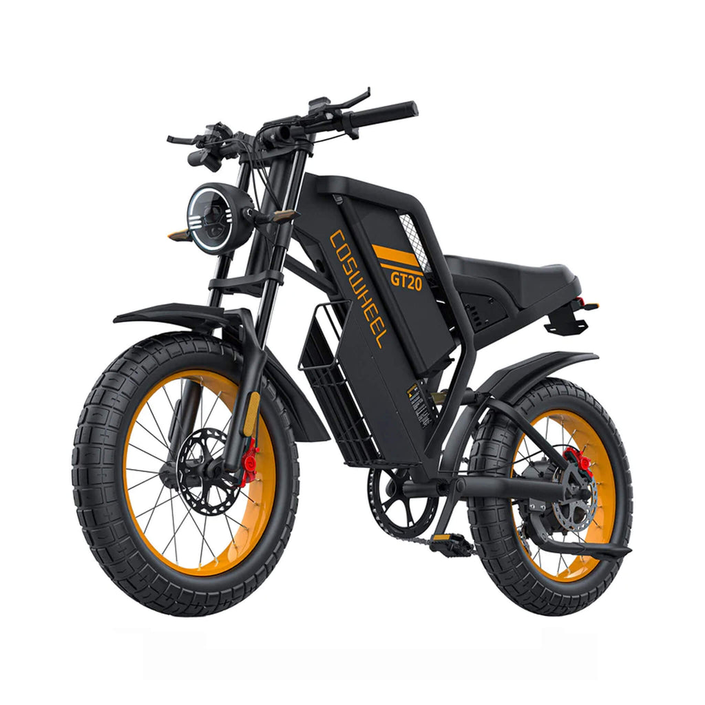 Coswheel GT20 1500W Full-Suspension Fat Tire Electric Bike