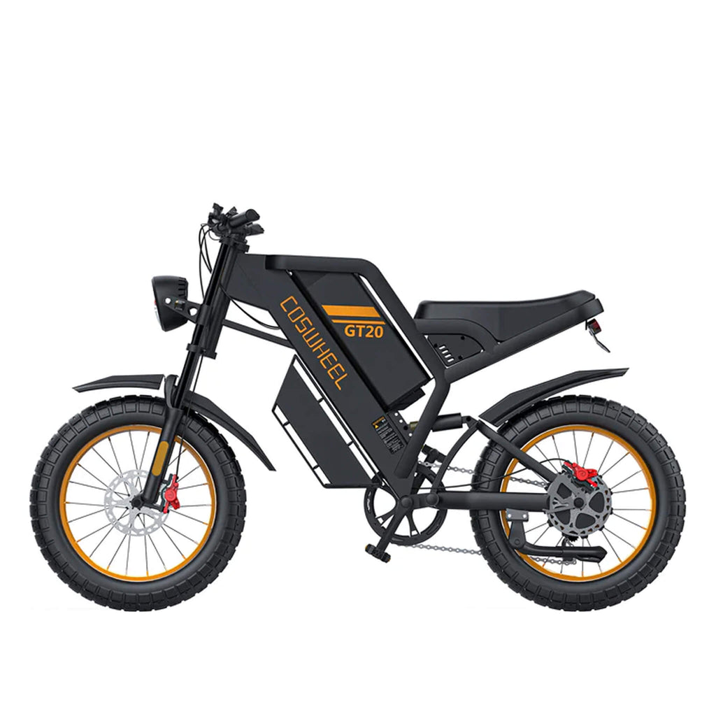 Coswheel GT20 1500W Full-Suspension Fat Tire Electric Bike