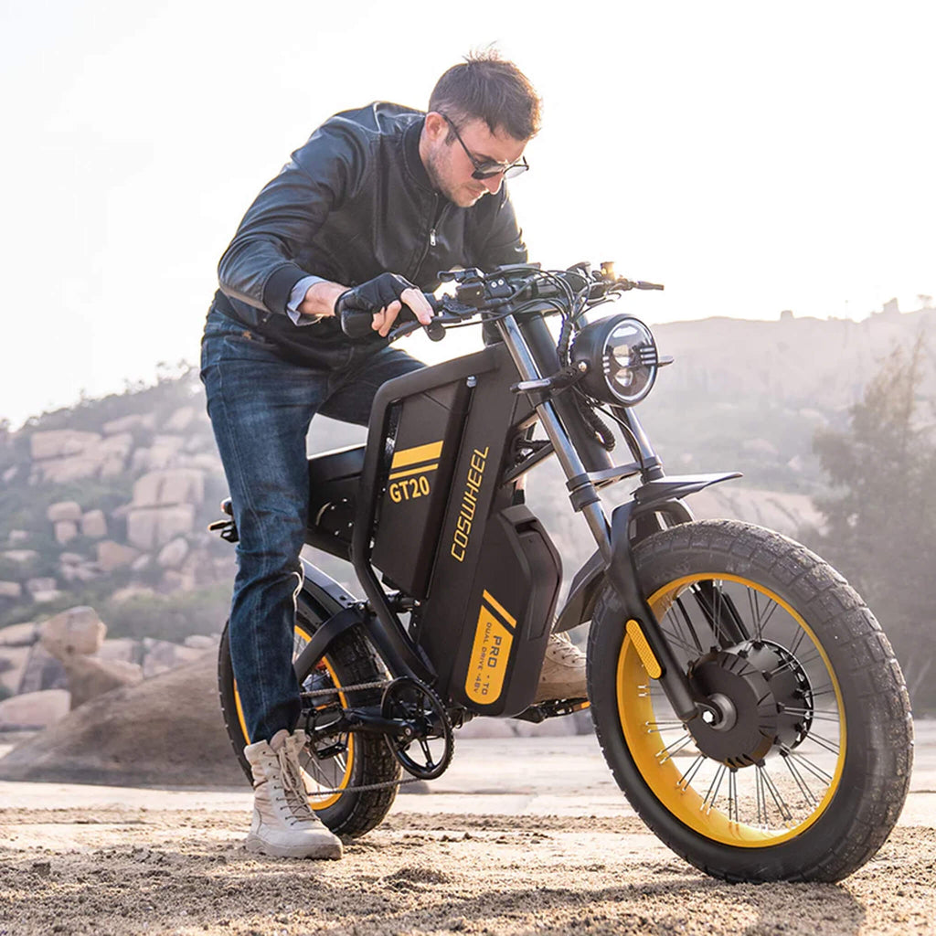 Coswheel GT20 Pro 3000W Dual Motor Fat Tire Electric Bike