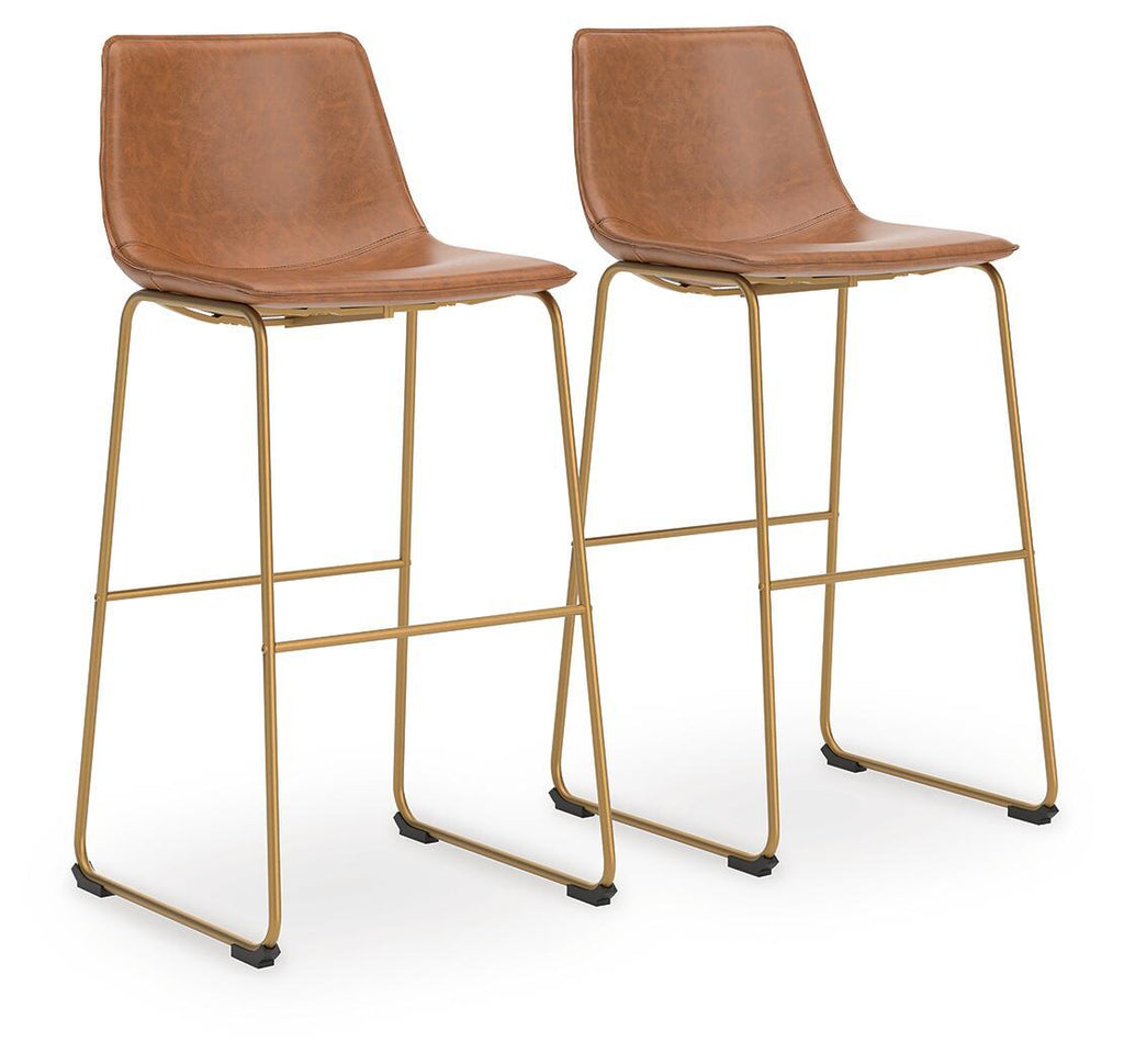 Ciabori Tall Upholstered Barstool – Set of 2