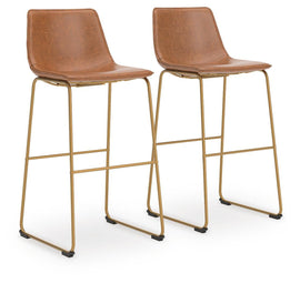 Ciabori Tall Upholstered Barstool – Set of 2