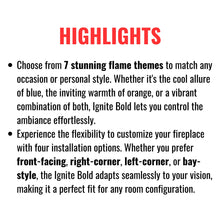 Load image into Gallery viewer, Dimplex IgniteXL Bold 100-Inch Smart Multi-Sided Electric Fireplace