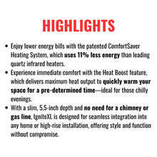 Load image into Gallery viewer, Dimplex IgniteXL 50-Inch Linear Electric Fireplace with ComfortSaver