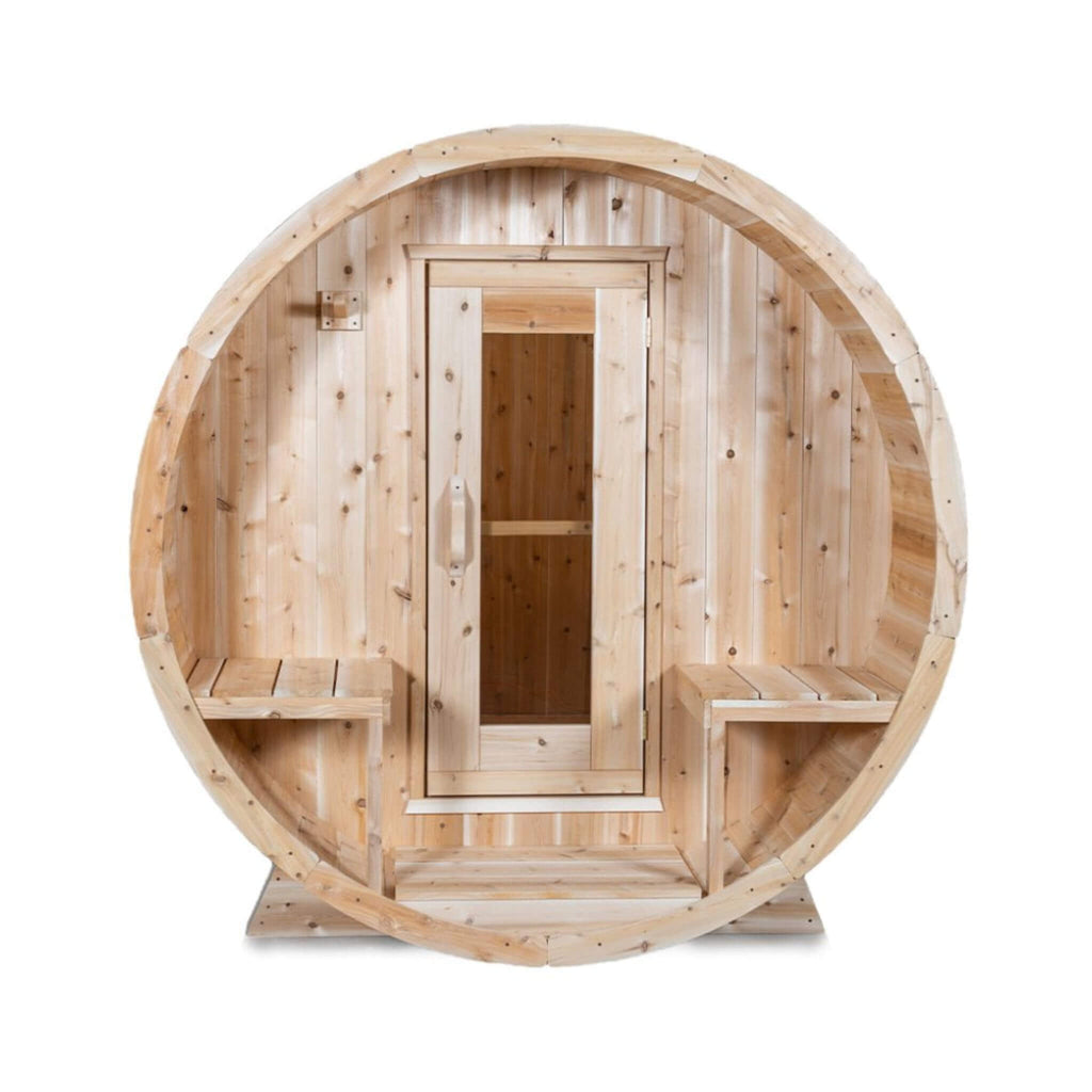 Dundalk Leisurecraft Canadian Timber Serenity 4-Person Barrel Sauna