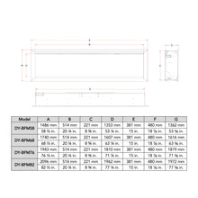 Load image into Gallery viewer, Dynasty Allegro 76” Smart Linear Electric Fireplace