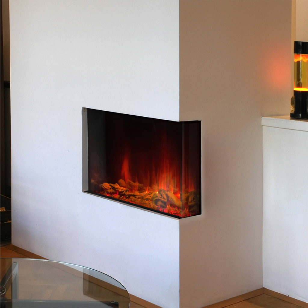 Dynasty Melody 35-Inch Multi-Sided Smart Electric Fireplace