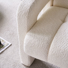 Load image into Gallery viewer, Luxury Bouclé Accent Chair | Modern ManCave Lounge Seating