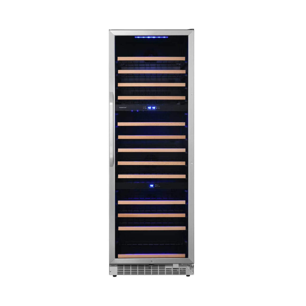 EdgeStar 24" Triple Zone Wine Cooler – 131 Bottle