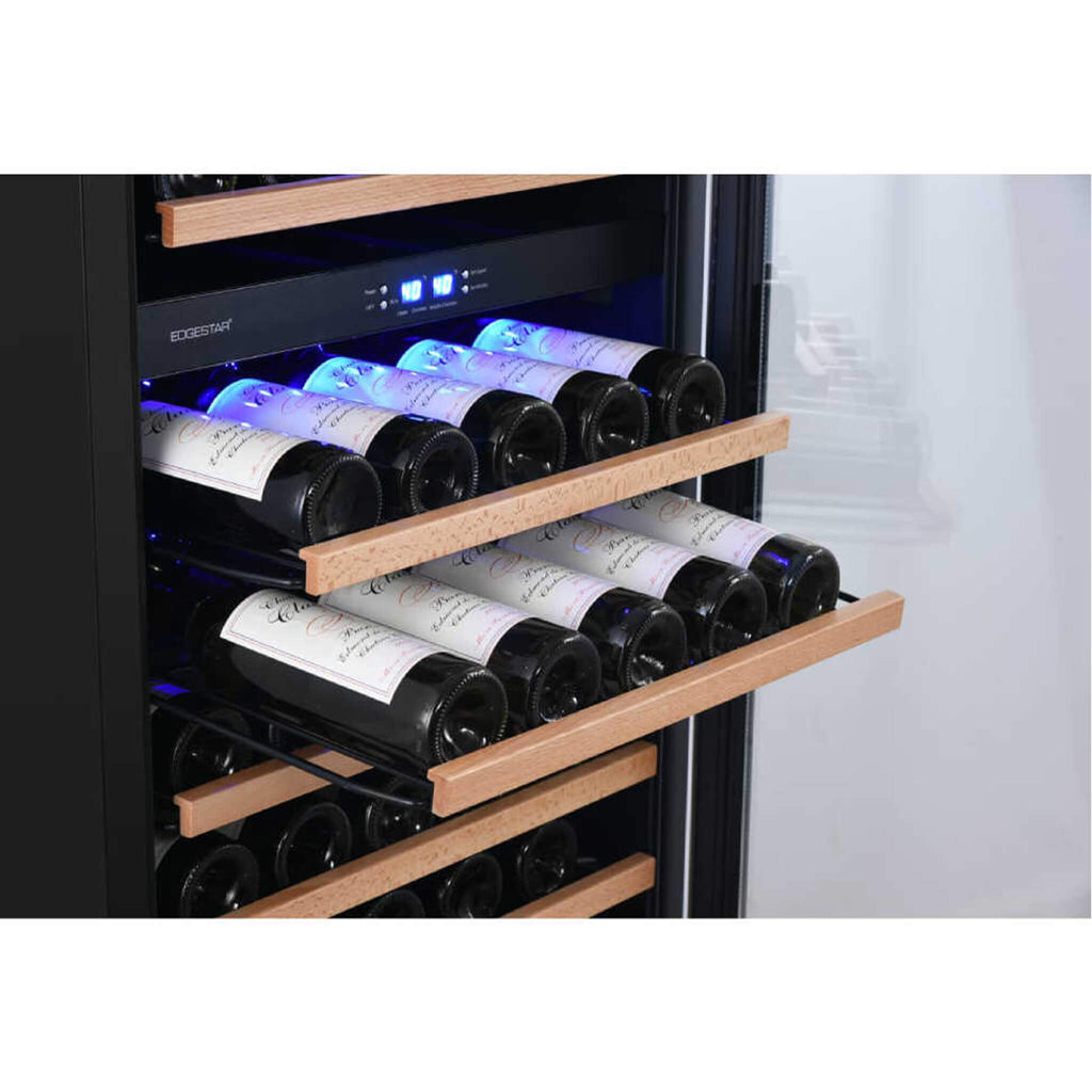 EdgeStar 24" Triple Zone Wine Cooler – 131 Bottle