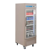 Load image into Gallery viewer, 1 Door Commercial Display Refrigerator, EQCHEN 27 Inch Commercial Drinks Fridge