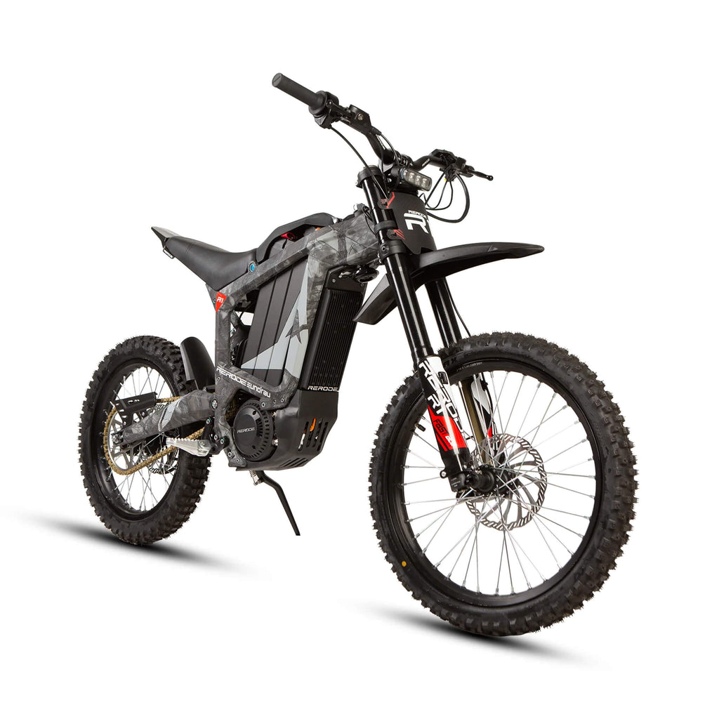 Eunorau R1 8000W Off-Road Electric Dirt Bike – 72V 35Ah