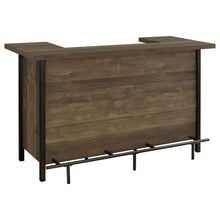 Load image into Gallery viewer, Bellemore Freestanding Home Bar Wine Cabinet Rustic Oak