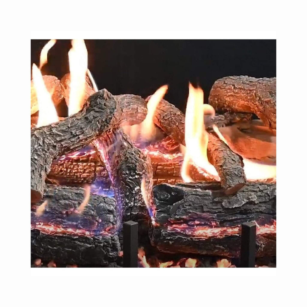Grand Canyon Glowfire Arizona Weathered Oak Charred Vented Gas Logs