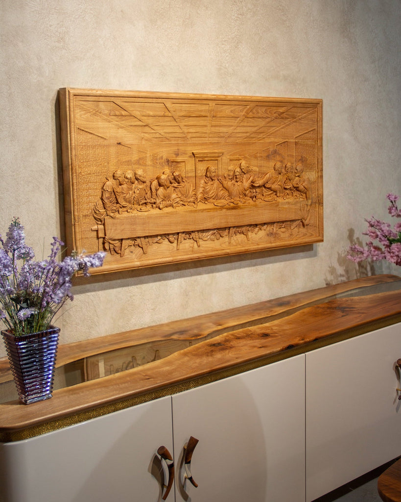 Wooden The Last  Supper