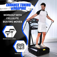 Load image into Gallery viewer, Heavy-Duty Whole Body Vibration Plate Exercise Machine – 400 lb Capacity