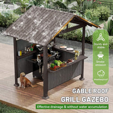 Load image into Gallery viewer, Alora Heavy-Duty Gable Roof Hardtop Grill Gazebo
