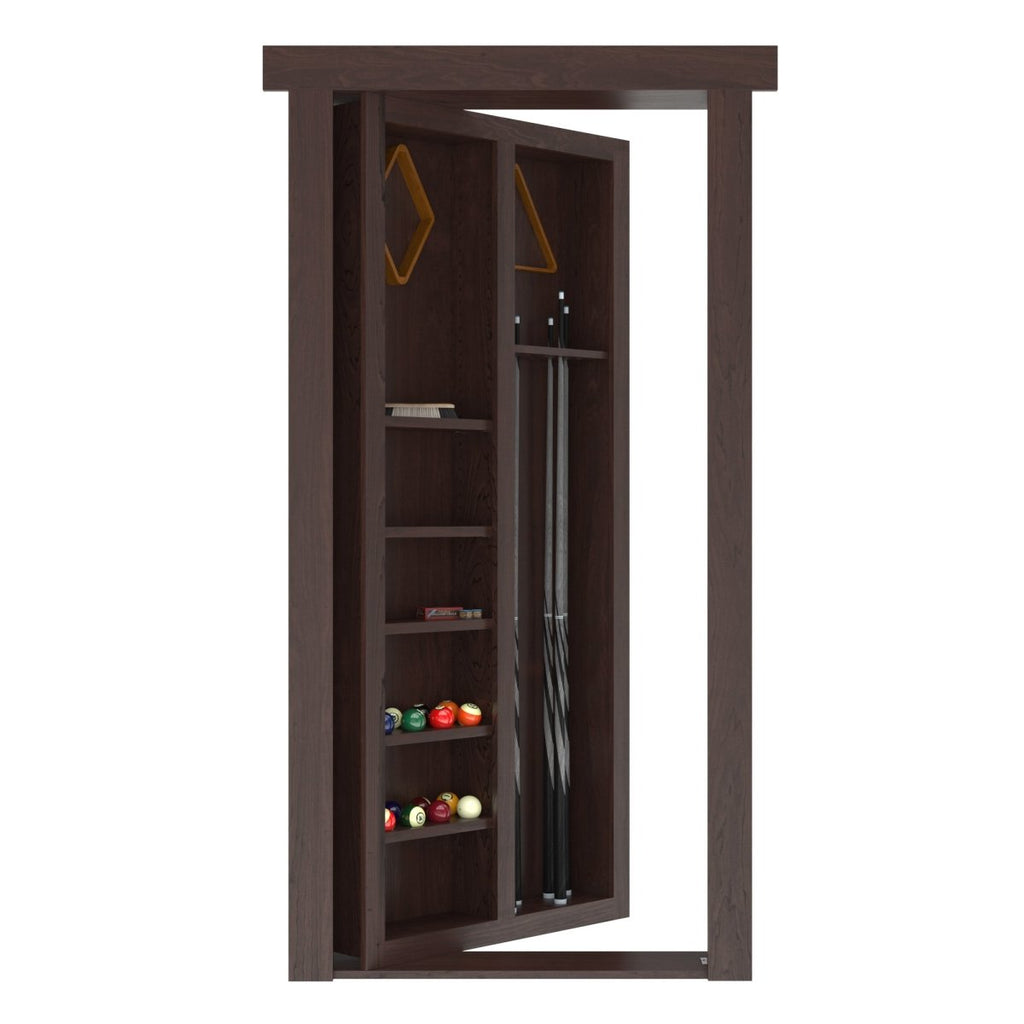 Pool Cue Hidden Door | Secret Billiards Room Entry