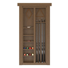 Load image into Gallery viewer, Pool Cue Hidden Door | Secret Billiards Room Entry