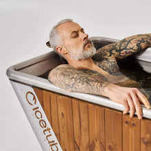 Load image into Gallery viewer, Icetubs IceBath Thermowood &amp; Stainless Steel Cold Plunge Tub