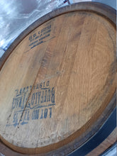 Load image into Gallery viewer, Bourbon Barrel Cabinet made from a real Buffalo Trace barrel