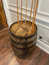 Load image into Gallery viewer, Whiskey Barrel Pool/Billiards Cabinet
