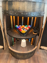 Load image into Gallery viewer, Whiskey Barrel Pool/Billiards Cabinet