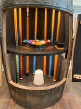 Load image into Gallery viewer, Whiskey Barrel Pool/Billiards Cabinet