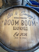 Load image into Gallery viewer, Whiskey Barrel Pool/Billiards Cabinet