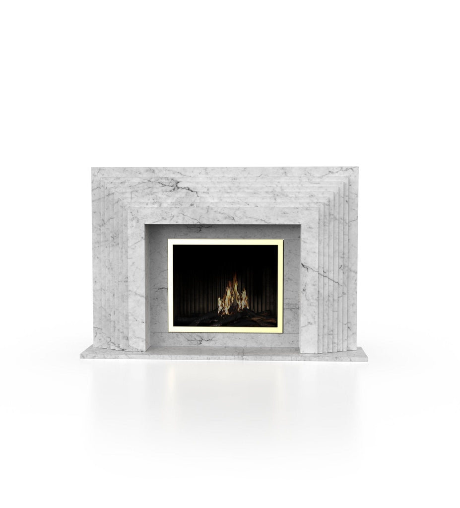 La Gigi 80 Luxury Fireplace Mantel – Grand French-Inspired Statement Surround