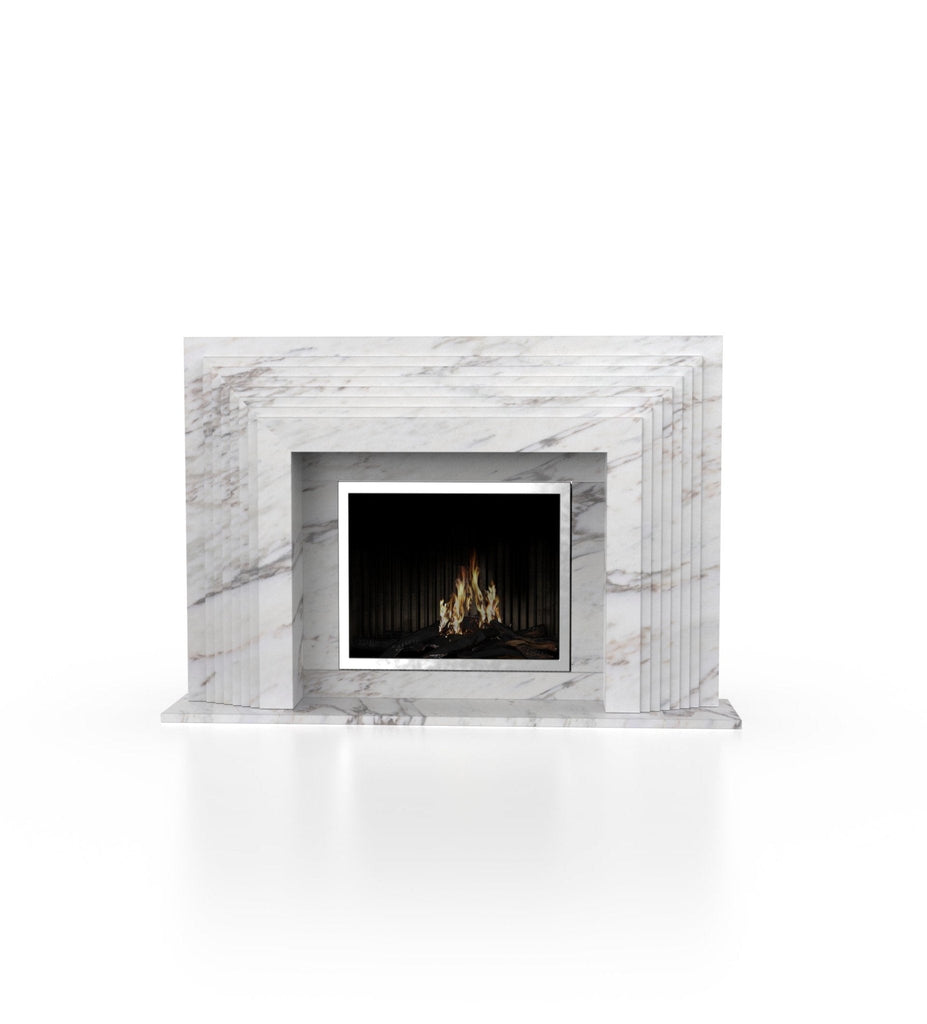 La Gigi 80 Luxury Fireplace Mantel – Grand French-Inspired Statement Surround