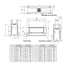 Load image into Gallery viewer, Majestic Echelon II 48" See-Through Direct Vent Gas Fireplace