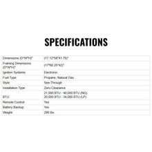 Load image into Gallery viewer, Majestic Echelon II 48" See-Through Direct Vent Gas Fireplace