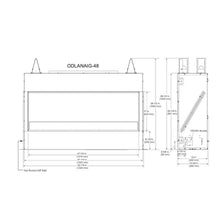Load image into Gallery viewer, Majestic Lanai 48" Linear Outdoor Gas Fireplace