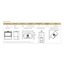 Load image into Gallery viewer, Majestic Ruby 30-Inch Direct Vent Natural Gas Insert with IntelliFire Touch Ignition