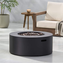 Load image into Gallery viewer, 32” Round 40K BTU Iron Propane Fire Pit